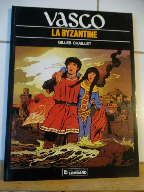 Bd Vasco Gilles Chaillet La Bizantine Eo 1984 Lombard