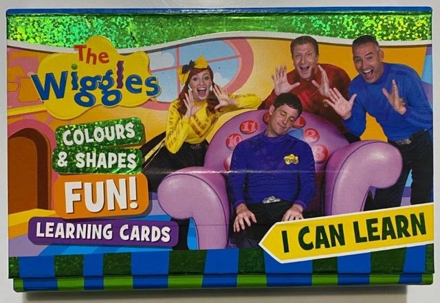 THE WIGGLES I Can Learn Colours & Shapes Learning Cards Game Anthony ...