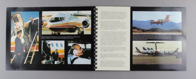 British Aerospace Bae146 Far East Sales Tour Manufacturers Brochure 5