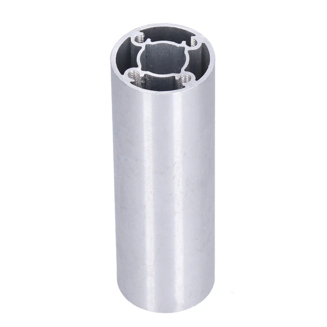 (6103-0032-0144)6063 Aluminum Alloy Tube 2Pcs Round Straight Tubing Compatible
