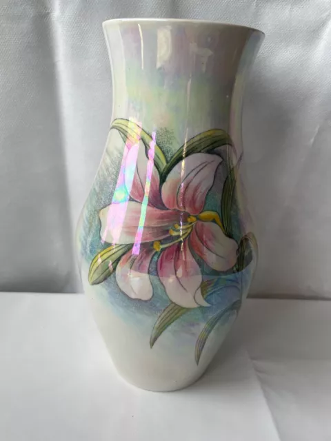 Royal Winton Grimwades Large Lustre Ware Iris Vase in the Sandown Shape