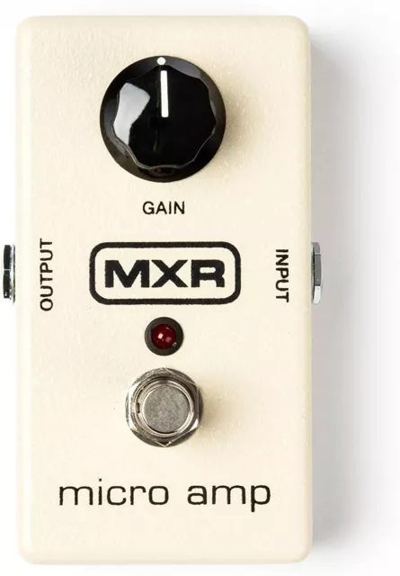 Jim Dunlop MXR Micro Amp Boost Guitar Effects Pedal JD-M133