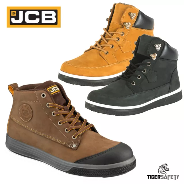 JCB 4CX S1P Src Leicht Wasserdicht Hiker Stil Stahlkappe Sicherheit Stiefel Ppe