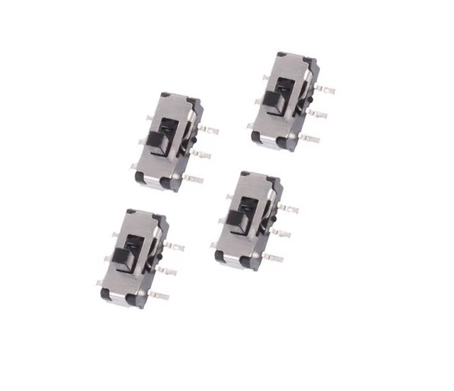 10pcs MSS22D18 MINI SMD Slide Switch 2P2T 6-Pin NEW CK