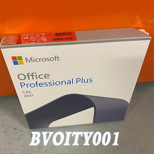 MICROSOFT OFFICE 2021 Professional Plus for Windows Authentic DVD + Key