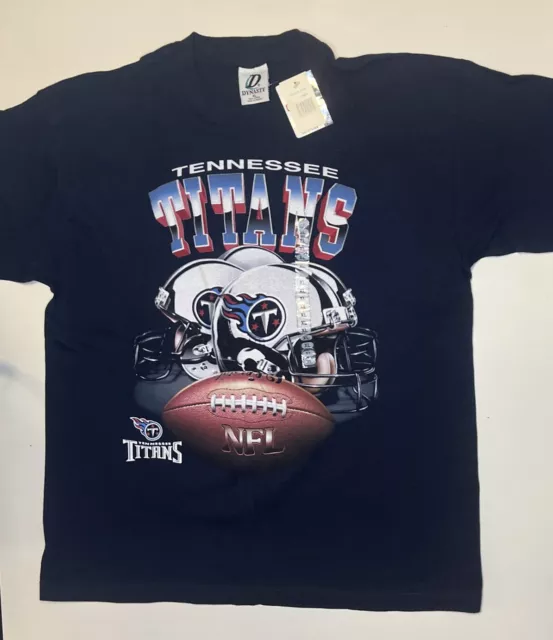 Tennessee Titans Men Size Extra Large Blue Dynasty Game Day Brand New T-shirt