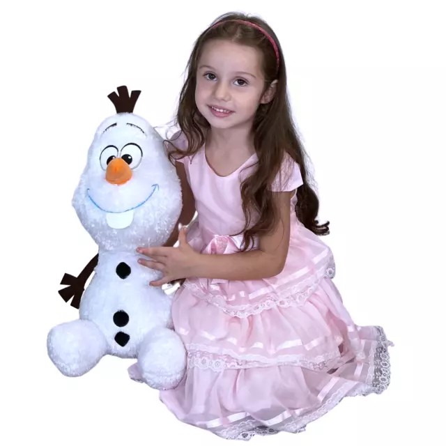 Peluche Disney Olaf Pupazzo di Neve Grande 50cm Originale Soft Plush Size L