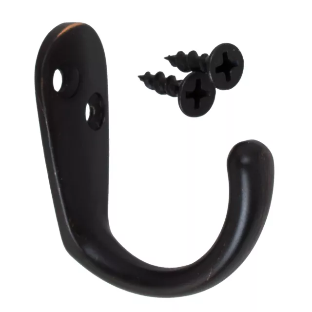 GlideRite Small Single Coat Robe Wall Hook Oil Rubbed Bronze - 7005-ORB-1