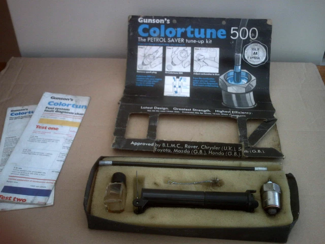 Gunson G4055A Kit Adattatore Colortune / Hi-Gauge – Riduzione Da Filetto 14mm A 10mm Per Candele – Per Auto Classiche E Moderne