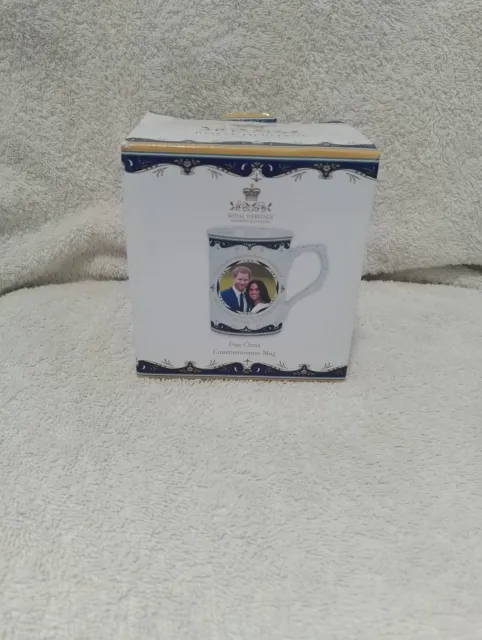 Royal Heritage Prince Harry & Meghan Markle Royal Wedding Commemorative Mug