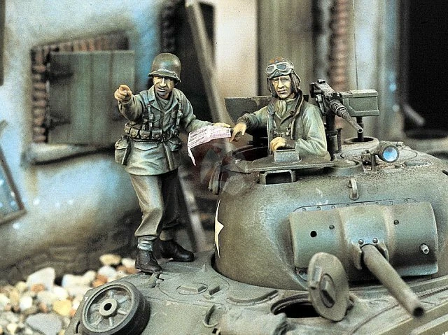 Verlinden 1/35 German Waffen-SS Tiger Tank Crew WWII (4 Figures) Resin 2090