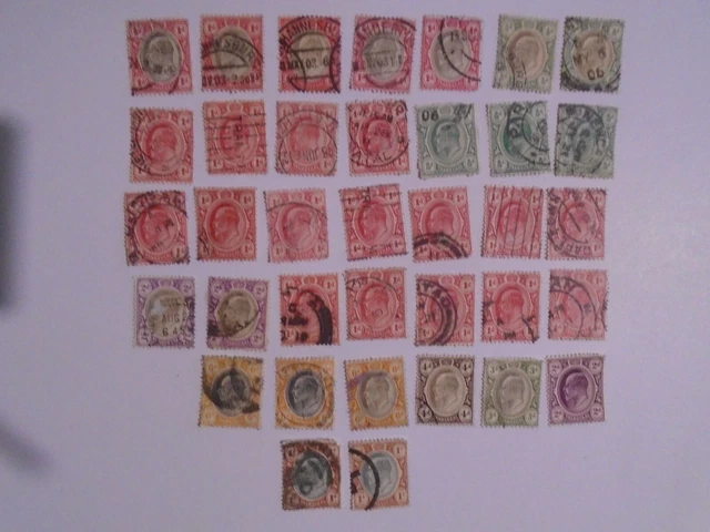 South Africa Transvaal Edward VII study collection 2