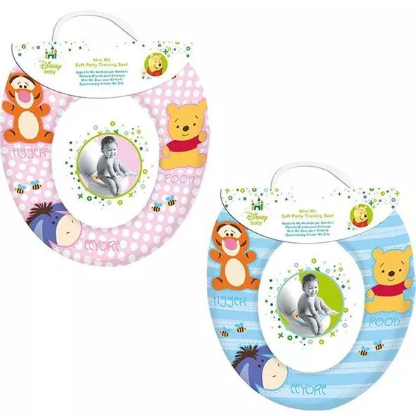 Disney Baby Soft Toilet Training Seat Winnie The Pooh & Friends - Pink