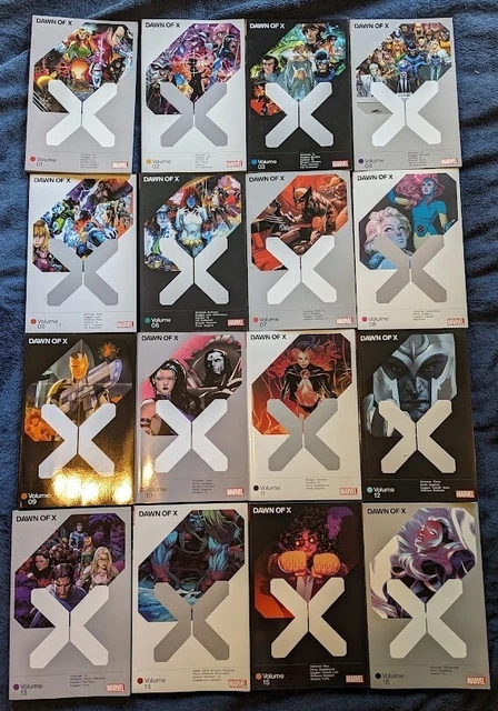HUGE KRAKOAN LOT! Dawn of X (v1-16), Reign of X (v1-14), Trials of X (v1-7).