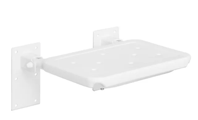 Stable Siège de Douche Pliante Tabouret Blanc Jusqu'À 120 KG Chaise Ce