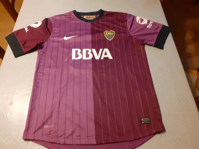 Boca Juniors Juan Roman Riquelme 10 Nike Shirt 2012 13  Third Medium 2013 Pro