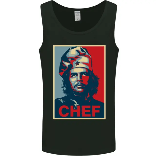 Che Chef Cooking Cook BBQ Funny Mens Vest Tank Top