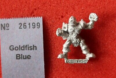 CITTADELLA Caos Giocatore Bloodbowl Caos Star Player 2 1988 Figura in Metallo Games Workshop GW 