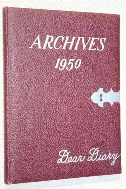 1950 Everett High School Yearbook Annual Lansing Michigan MI - Archives