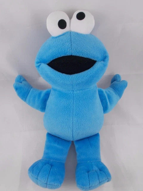 FISHER PRICE SESAME Street Cookie Monster Plush 12 Cloth Eyes Stuffed 