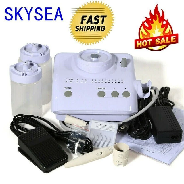 FDA Ultrasonic Dental Scaler Endo Perio Auto Water Bottles Scaling Clean fit EMS