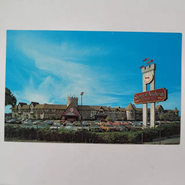 Sheraton-Anaheim Motor Hotel CA Orange County California Don McIntyre Postcard