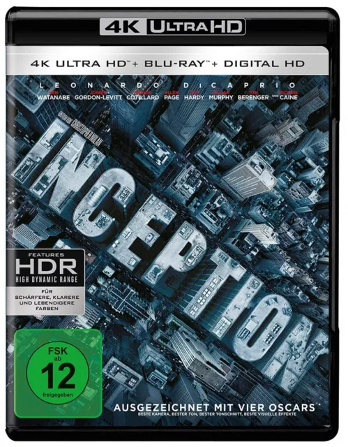 Inception - 4K Ultra HD Blu-ray + Blu-ray (Leonardo DiCaprio) # UHD+BLU-RAY-NEU 2