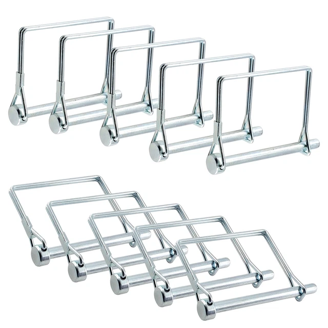 10 PCS SQUARE Pto Pin Shaft Locking Pin 14 Pin Hitch Pin Wire Lock Pin - View #6