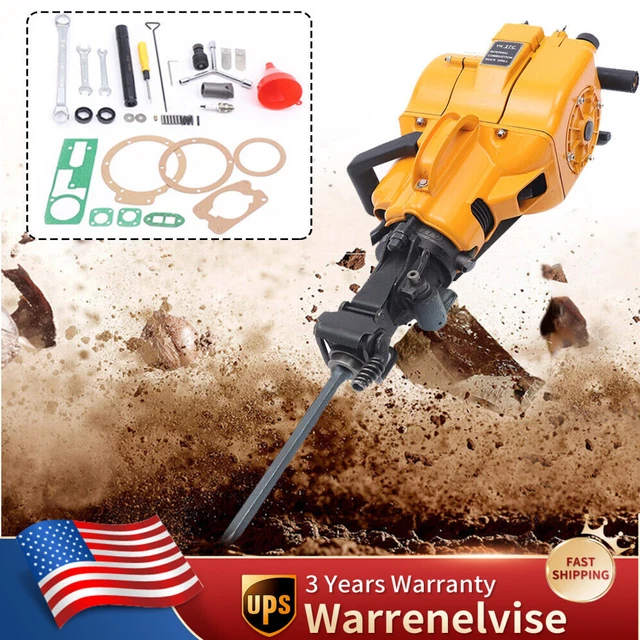 YN27 Rock Breaker Hammer Gasoline Rock Drill Machine Hand-held Drilling Tool