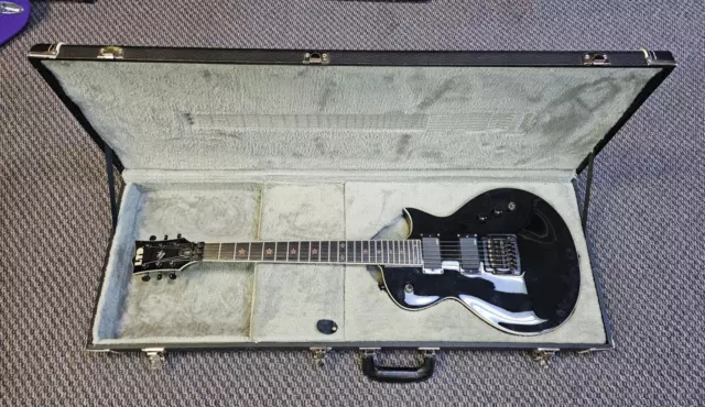 ESP LTD JH-600EC Jeff Hanneman RH Signature Black Electric Guitar w/ Case