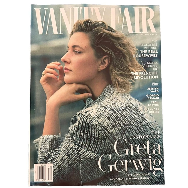 VANITY FAIR MAGAZINE DECEMBER 2023/JANUARY 2024 w/ GRETA GERWIG cover