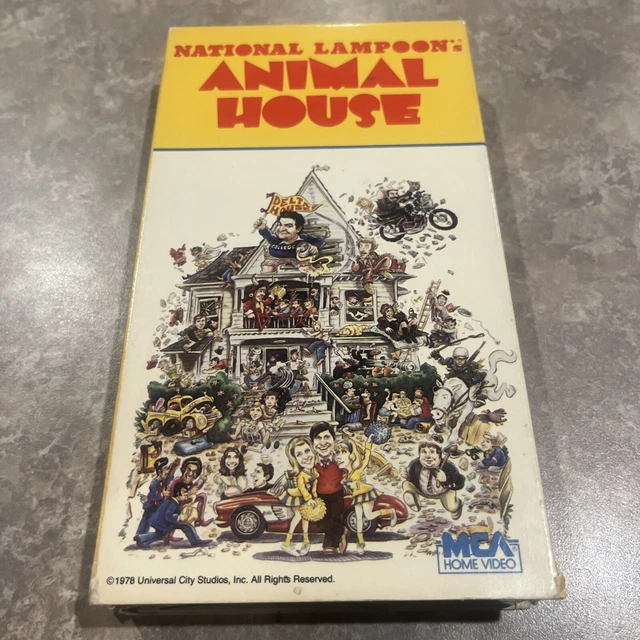 NATIONAL LAMPOON’S ANIMAL House - VHS - 1978 - MCA - Very Good £4.44