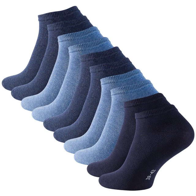 5 I 10 paires de chaussettes courtes hommes et femmes 35/38 39/42 43/46 47/50