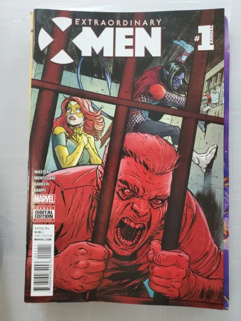 EXTRAORDINARY X-MEN #1 ANNUAL Marvel Comics 2015