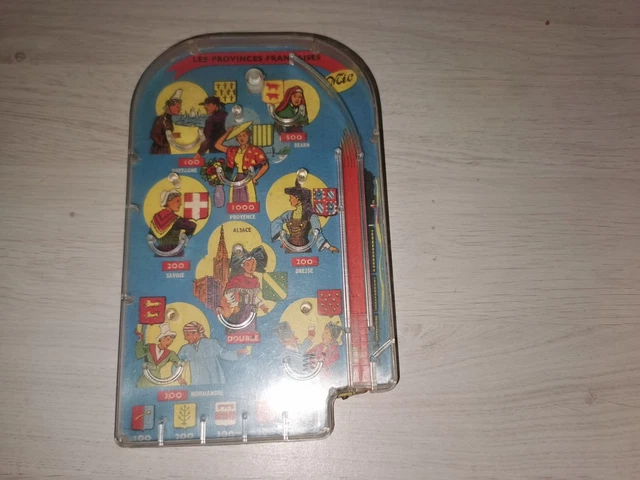 Jeu De Comptoir Ancien Culbuto – Flipper De Table – Bistrot Rétro