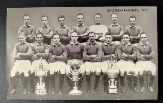 DC Thomson Famous Teams In Football History 1961, Glasgow Rangers 1930