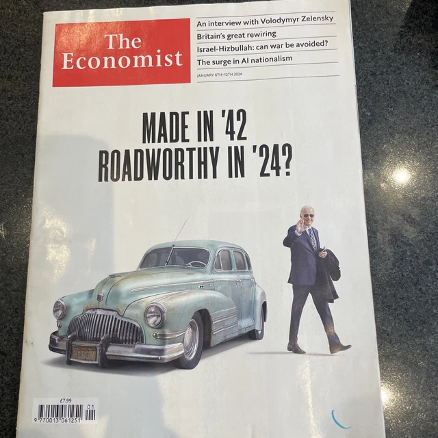 THE ECONOMIST MAGAZINE 6 Jan 2024 Made In ‘42 Roadworthy In ‘42 £3.50