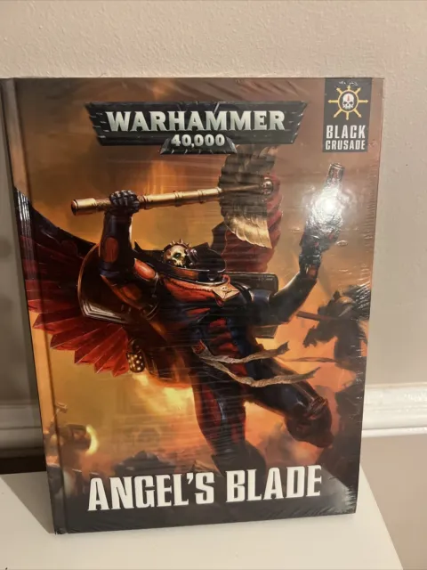 Warhammer 40K - Black Crusade Engelsklinge Hardcover Buch Brandneu Konturverpackung