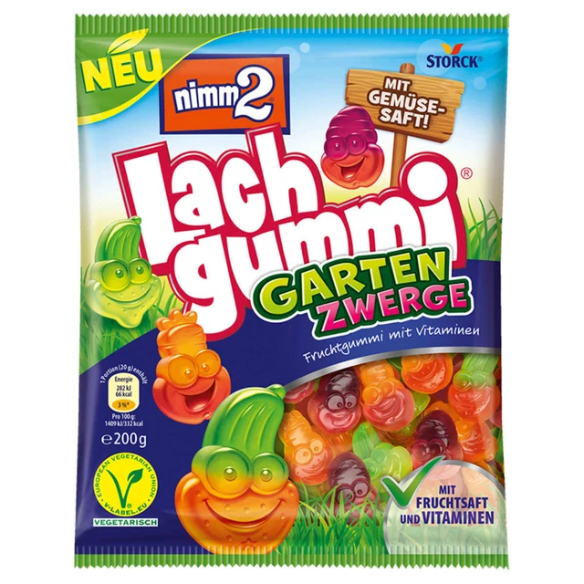 Nimm2 Lachgummi Nano da Giardino 200g