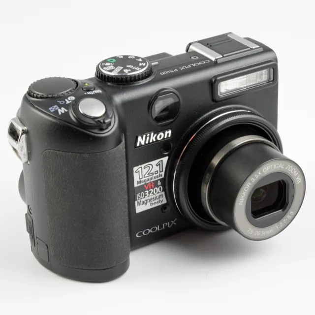 Nikon Coolpix P5100 12MP Digital Camera + Extras As-Is ( PLEASE READ)