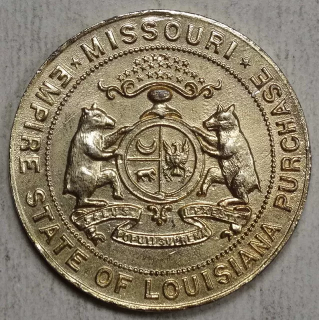 HK-308, 1904 Louisiana Purchase Exposition Missouri Dollar - READ Carefully