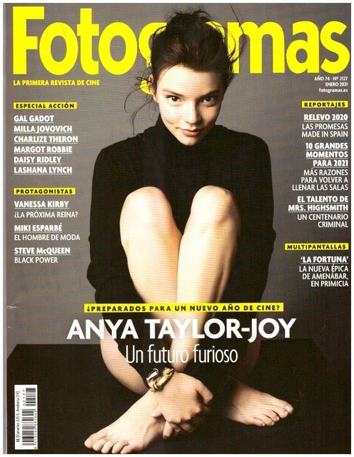 FOTOGRAMAS MAGAZINE: ANYA Taylor-Joy / Milla Jovovich / Vanessa Kirby