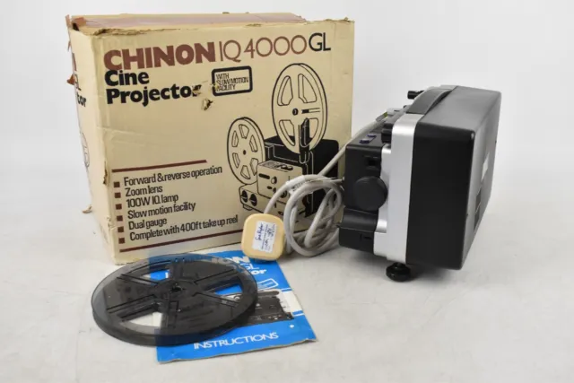 VINTAGE CHINON SOUND SP-350 Twin Track Magnetic Super 8mm Cine Film  Projector £50.00 - PicClick UK