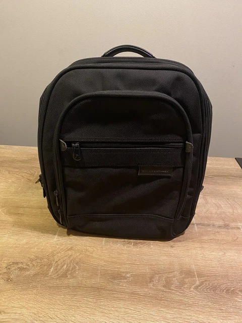Briggs & Riley Travelware Black Carry on Backpack