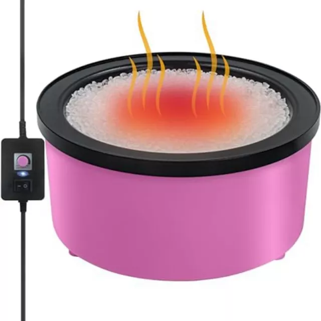 Olla eléctrica de pegamento caliente para artesanías con temperatura ajustable 225-400 ° F - 160 ml caliente 1566