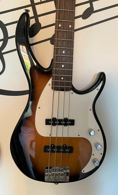 PEAVEY MILESTONE BXP Sunburst Bass Guitar Excellent Condition