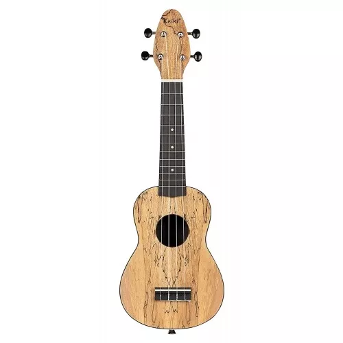 KEIKI - K3-SPM - Ukulele soprano spalted maple