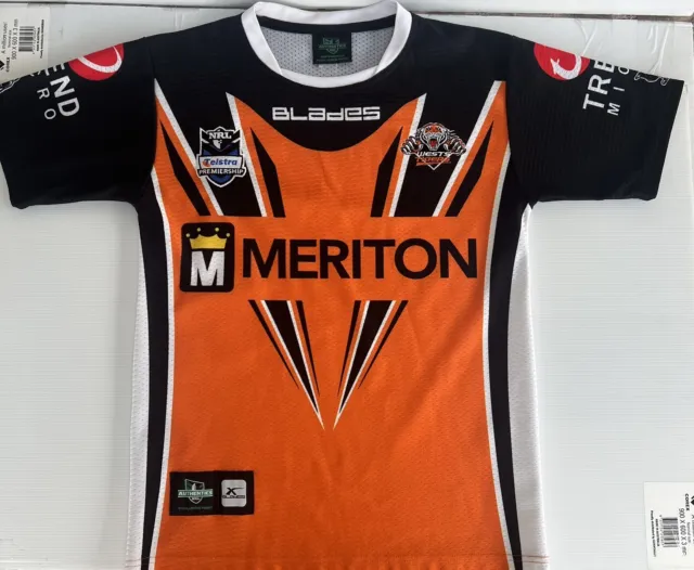 West Tigers 2011 Home Jersey Size M- Free Tracked Postage