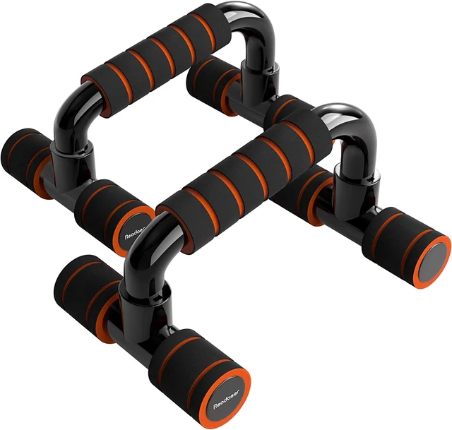MANIGLIE PER FLESSIONI PUSH UP BAR PETTORALI SPALLE PALESTRA FITNESS