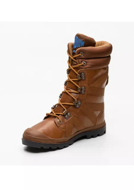 PALLADIUM Bottines Pampa Thermal en cuir camel   Taille 40 NEUF